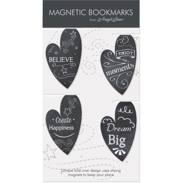 Chalkboard - Magnetic Bookmarks