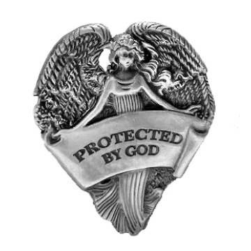 Protected by God - Mini Plaque 