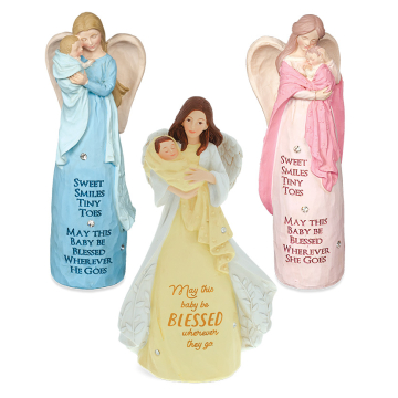 Heart of AngelStar New Baby Figurine 9 Piece Assortment 