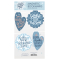 Hearts and Snowflakes - Bookmark
