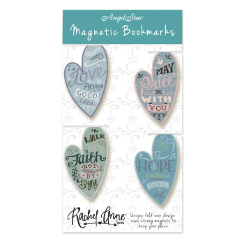 Hearts and Snowflakes - Bookmark