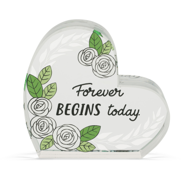 Wedding - Occasion Glass Plaque