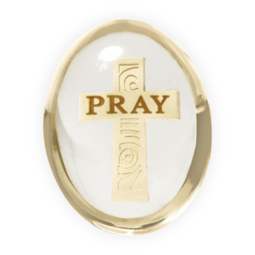 Square Cross - Prayer Stone