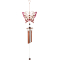 Fuchsia Butterfly - Wind Chime