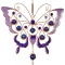 Orchid Butterfly - Wind Chime